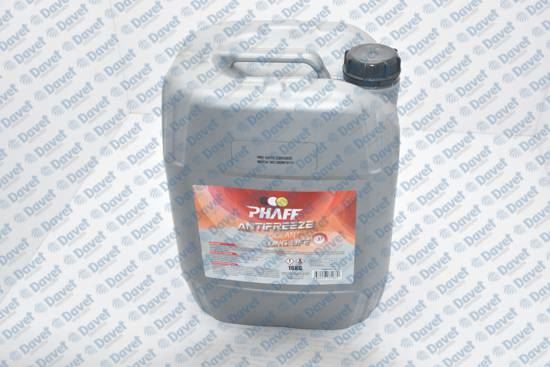 PHAFF 05025 Antifriz Kirmizi Organik 16 Kg 37 Derece